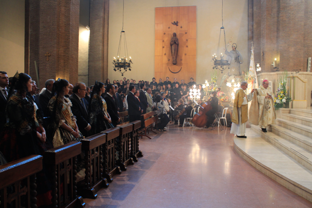 Quatre canals de televisió retrasmetran la missa de Sant Pasqual