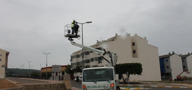 Vila-real desplega la tecnologia led en l’enllumenat del carrer de Josep Ramon Batalla