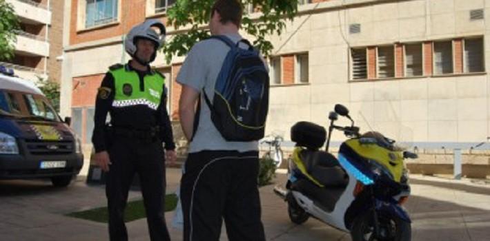 Segona campanya de seguretat de la Policia Local per a l’ús de bicicletes i vianants