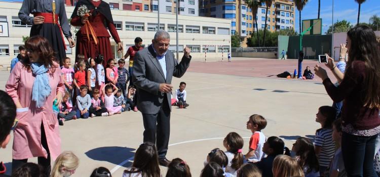 ‘Gegants a l’Escola’ viu la seua primera edició al CEIP Angelina Abad i a Gimeno Baró