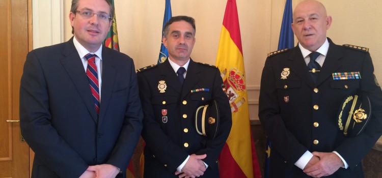 Barelles rep el nou Comissari de la Policia Nacional a Vila-real