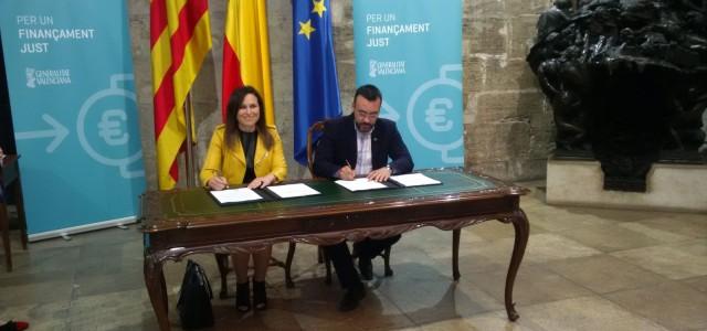 Benlloch firma un manifest per a un millor finançament de la Comunitat a Espanya