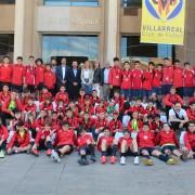 L’Ajuntament rep l’escola Deportiva de Brunete per fomentar la Ciutat del Futbol