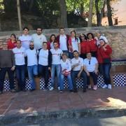 Els voluntaris de Creu Roja de Vila-real participen en una jornada de prevenció de cara a les festes de maig