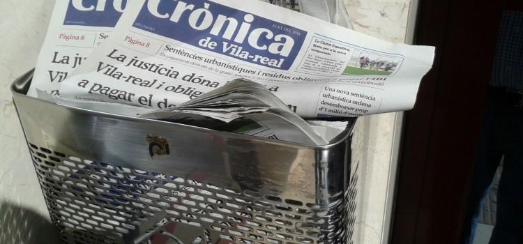 Vila-real recorrerà a la Junta Electoral perquè no retire les informacions de la publicació municipal del mes de juny