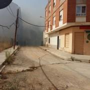 Controlat un incendi que s’havia declarat a un descampat de la Zona Nord