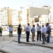 Les obres de la Plaça de El Madrigal marxen “al ritme previst” després de la demolició del Campió Llorens