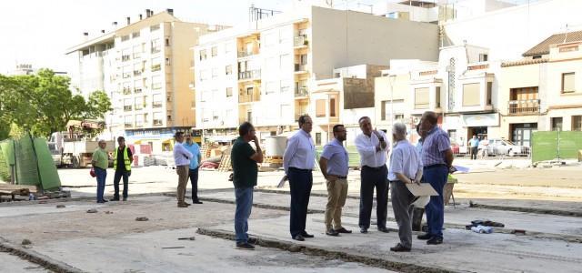 Les obres de la Plaça de El Madrigal marxen “al ritme previst” després de la demolició del Campió Llorens