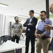 Benlloch visita el CEEI de Castelló per estrenyer futures relacions amb l’entitat