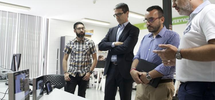 Benlloch visita el CEEI de Castelló per estrenyer futures relacions amb l’entitat