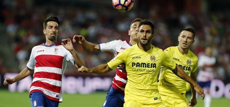 La mala sort i els pals priven al Villarreal d’una victòria a Granada, després d’un gran gol de Castillejo (1-1)