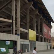 La Plaça que envolta El Madrigal ja està preparada per a rebre la Champions