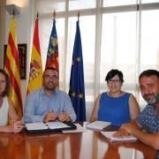Benlloch rep a la nova presidenta de Creu Roja en Castelló