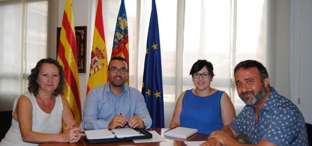 Benlloch rep a la nova presidenta de Creu Roja en Castelló