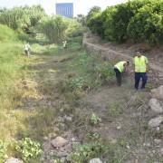 La campanya d’incidències al terme rural se salda amb mig centenar d’avisos i 47 tanques de zona inundable