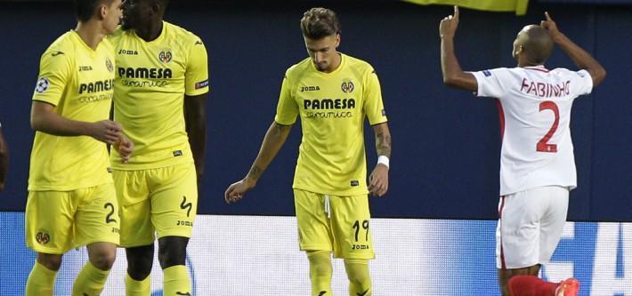 El Villarreal tindrà que remuntar a Mònaco després de notar les baixes a El Madrigal en la Champions (1-2)