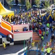 La Policia Local promou una campanya informativa per a garantir la seguretat dels menors en els castells inflables 