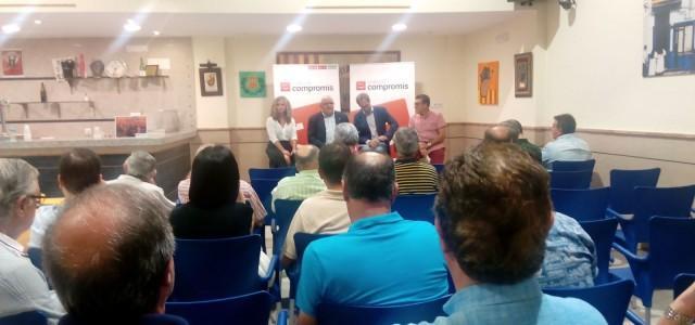 Sebastià participa en un sopar-coloqui a la la penya La Merla