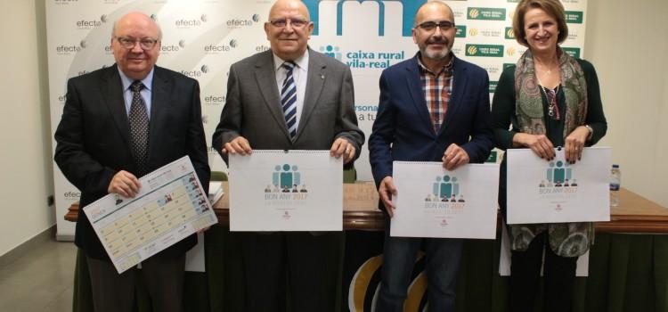 La Fundació Caixa Rural Vila-real presenta el seu calendari solidari de 2017