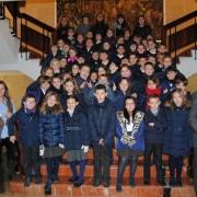 Els alumnes de segon de primària del col·legi La Consolació visiten l’Ajuntament