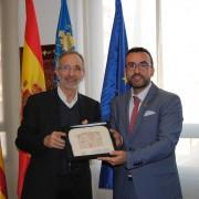Benlloch rep l’alcalde de Granollers per avançar en l’inclusió de la ciutat a la xarxa ‘Alcaldes Per la Pau’