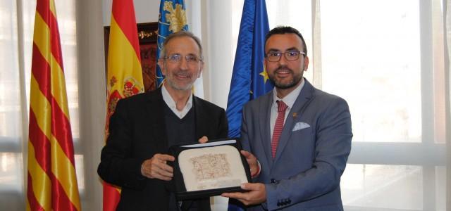 Benlloch rep l’alcalde de Granollers per avançar en l’inclusió de la ciutat a la xarxa ‘Alcaldes Per la Pau’