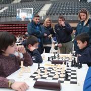150 xiquets i xiquetes participen en la Jornada d’Escacs del Multiesport Escolar