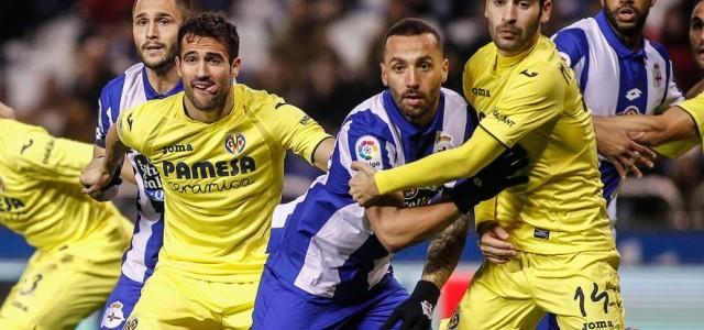 Un encailat Villarreal trau un punt sofrit a Riazor amb moltes baixes (0-0)