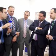 El PP de Vila-real visita la Fira Cevisama per mostrar el se suport al sector ceràmic