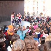 Xana Teatre anima el carnestoltes escolar a la Plaça Major amb l’espectacle ‘A l’abordatge’