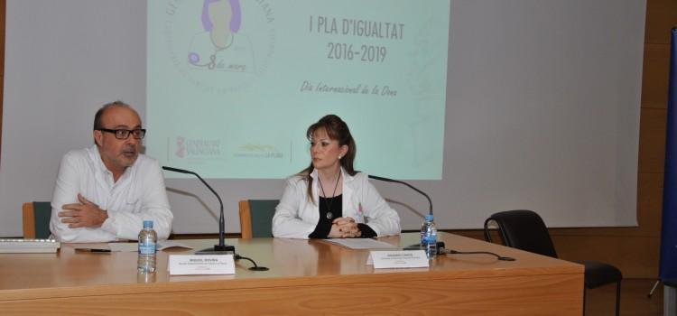 La Plana exposa el I Pla d’Igualtat 2016-2019 de la Conselleria de Sanitat 