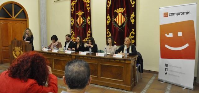 Representants de Compromís analitzen la situació actual de la dona en la taula redona ‘Un compromís amb la igualtat’