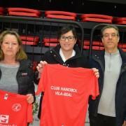 L’equip d’handbol presenta ‘El CH Vila-real obri fronteres’ per a les famílies acollides