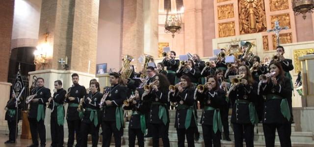 Les cornetes i tambors del IX Pregó Musical, punt de partida de la Setmana Santa