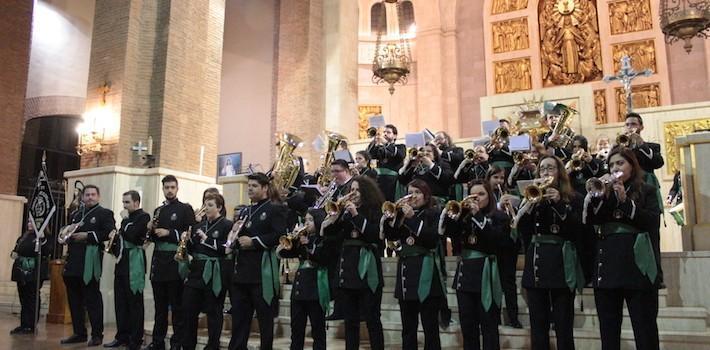 Les cornetes i tambors del IX Pregó Musical, punt de partida de la Setmana Santa