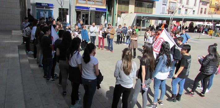 Vicens i Vila mostren el suport de l’Ajuntament a l’alumnat de Vila-real en les seues reivindicacions per l’Educació