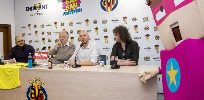 El Villarreal i el SanSan Festival uneixen els seus llaços amb ‘Endavant Cultura’