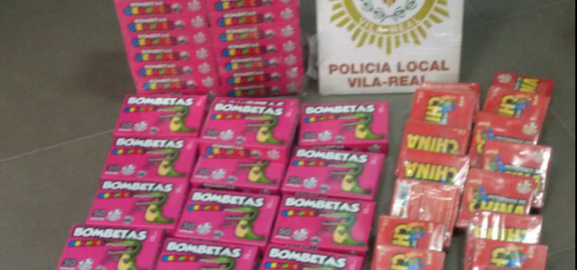 La Policia Local requisa 24 làsers i 4.600 unitats de material pirotècnic per a la venda sense llicència