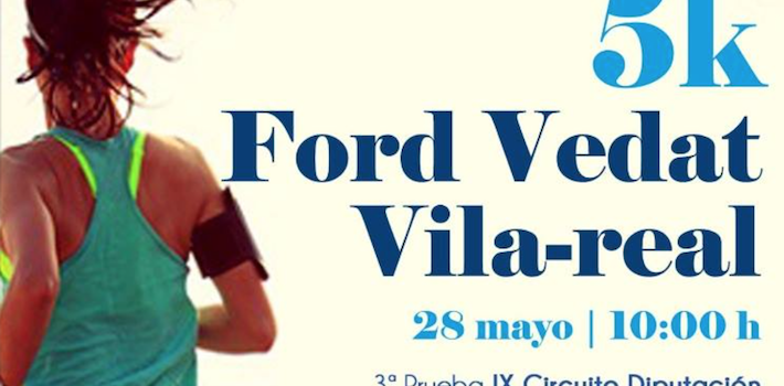 L’esport tornarà el diumenge a la ciutat amb la 5K Ford Vedat Vila-real