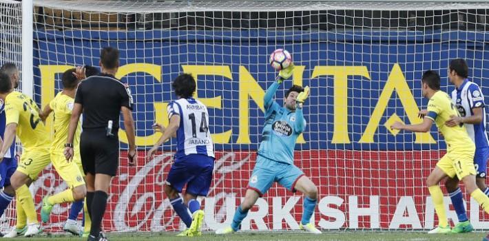 El Villarreal empata davant un Depor que amb el punt aconsegueix la permanència (0-0)