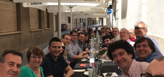 Representants de Compromís gaudeixen de les festes en honor de sant Pasqual