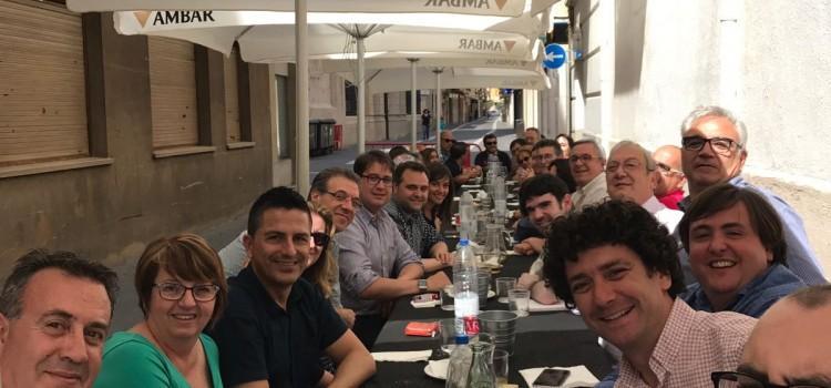 Representants de Compromís gaudeixen de les festes en honor de sant Pasqual