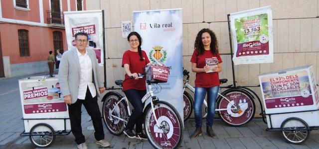 ‘Recicla els teus aparells’ recorre Vila-real avui i demà per a superar les tres tones de residus de l’any passat