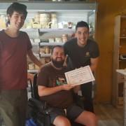 Quesomentero Cheesebar es converteix en soci honorífic de l’associació Conquistando Escalones