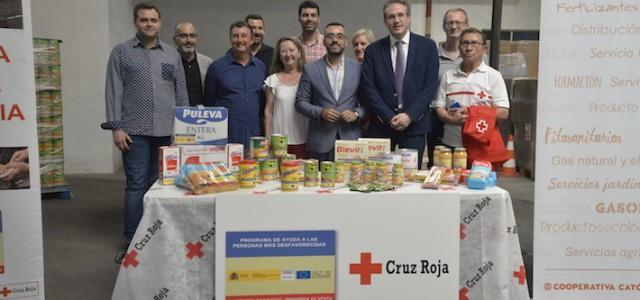 Cooperativa Catòlic Agrària emmagatzemarà 175.000 kg d’aliments que Creu Roja repartirà en la província