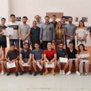 Ochando lliura els diplomes als 15 alumnes que han superat el curs de Socorrisme de SANEA 2008 SL