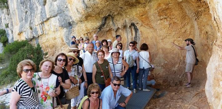 L’alumnat Sènior de Vila-real, Benicàssim i Almassora de la UNED va d’excursió a Tírig 