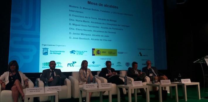 El model de ciutat innovadora de Vila-real viatja al fòrum internacional Green Cities de Màlaga de mà de l’alcalde
