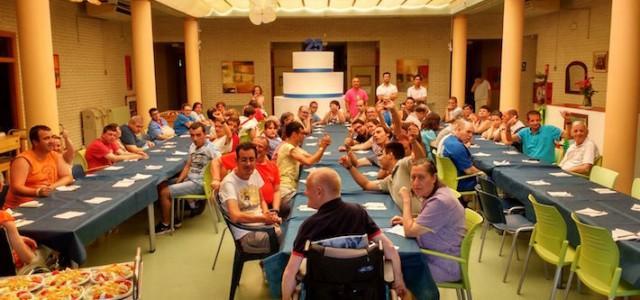 L’Associació RUSC celebra la festa de fi de curs, amb una paella per als seus usuaris amb discapacitat intel·lectual