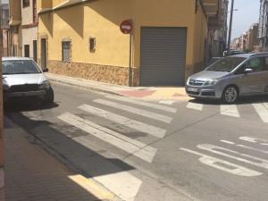 Un cotxe envesteix un altre sense ferits després de saltar-se un stop a Vila-real